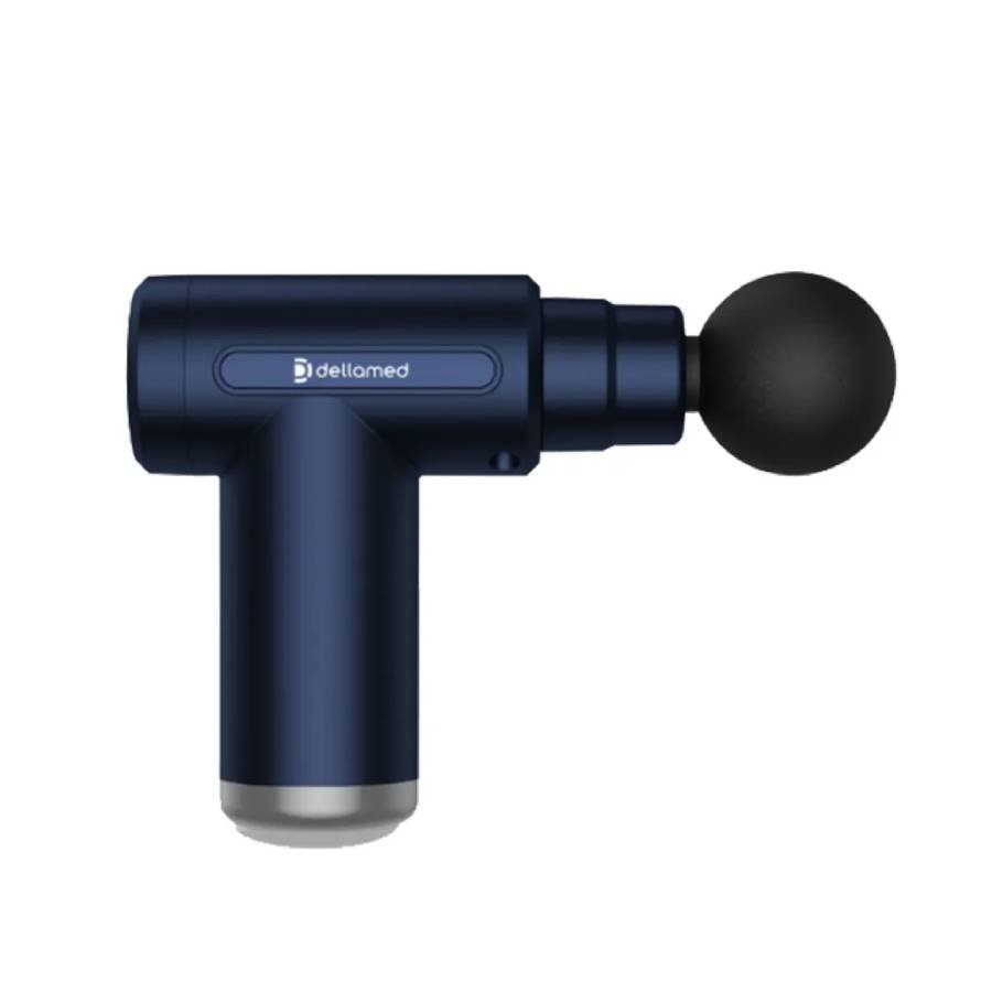 Mini Pistola massageadora utilizada no Espaço Leocádio